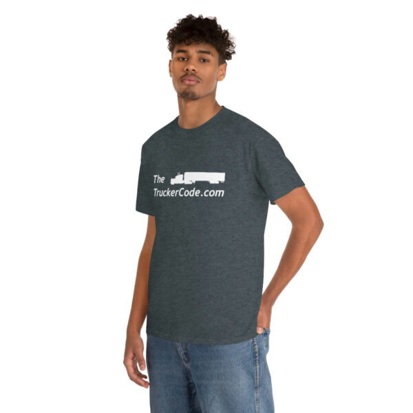 The Trucker Code - Unisex Heavy Cotton Tee - Image 51
