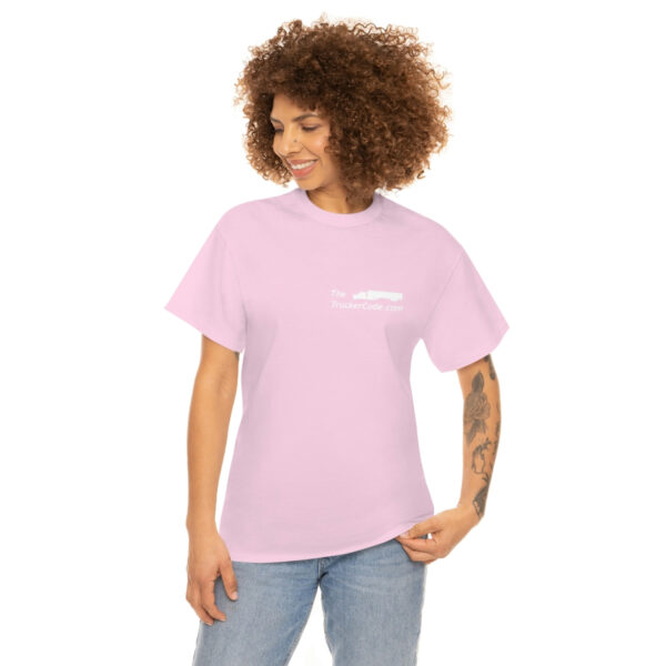 Honorary Truck Passenger - Unisex Heavy Cotton Tee - Image 57