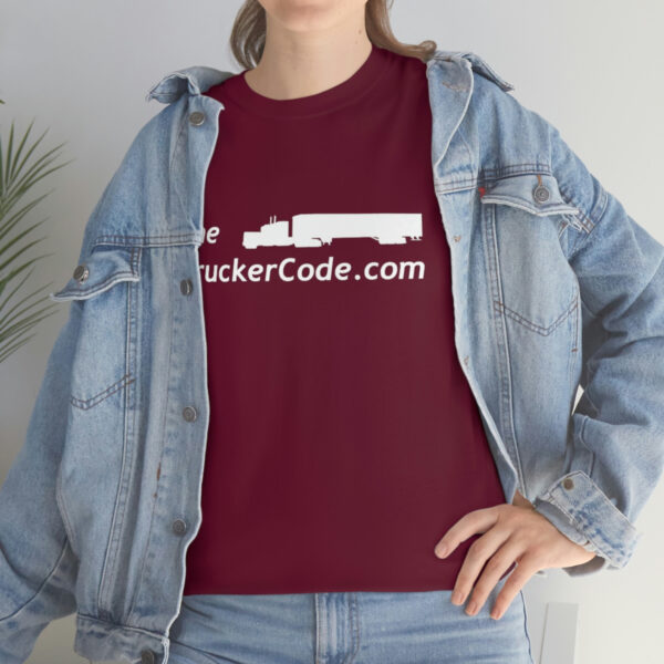 The Trucker Code - Unisex Heavy Cotton Tee - Image 16