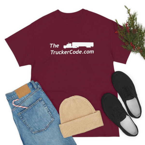 The Trucker Code - Unisex Heavy Cotton Tee - Image 17