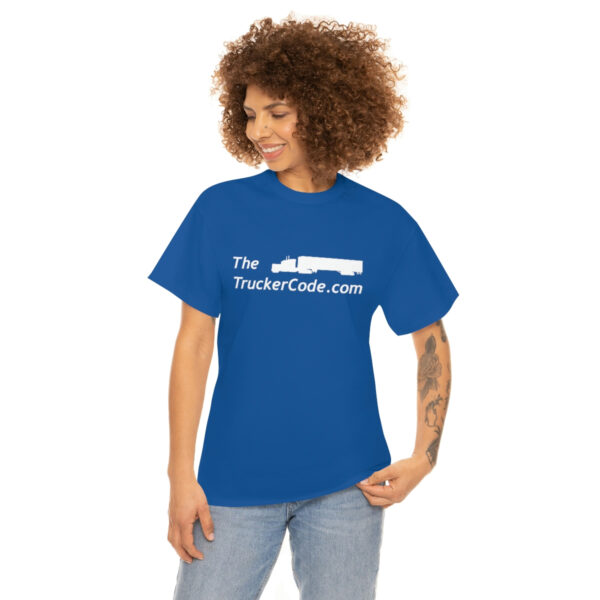 The Trucker Code - Unisex Heavy Cotton Tee - Image 84