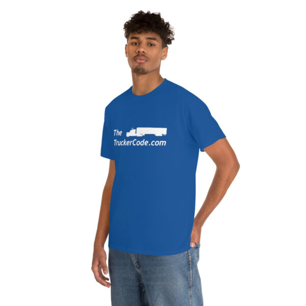 The Trucker Code - Unisex Heavy Cotton Tee - Image 87