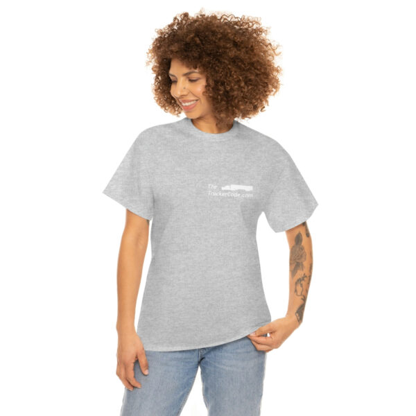 The Trucker Code - Before You Hit The Road, Know The Code - Unisex Heavy Cotton Tee - Image 10