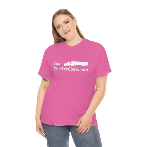 The Trucker Code - Unisex Heavy Cotton Tee - Image 112