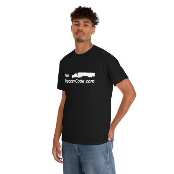 The Trucker Code - Unisex Heavy Cotton Tee - Image 6