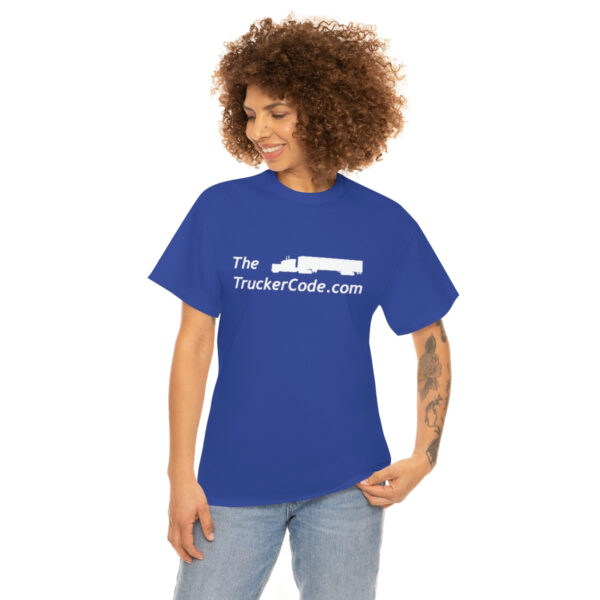 The Trucker Code - Unisex Heavy Cotton Tee - Image 102