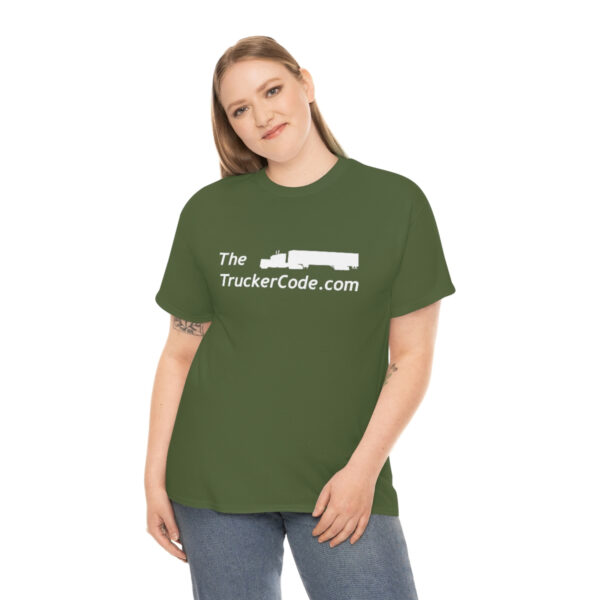 The Trucker Code - Unisex Heavy Cotton Tee - Image 31
