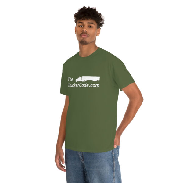 The Trucker Code - Unisex Heavy Cotton Tee - Image 33