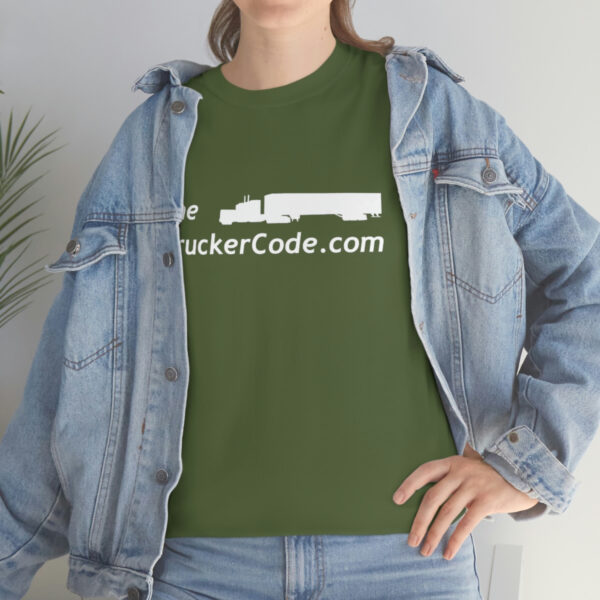 The Trucker Code - Unisex Heavy Cotton Tee - Image 34