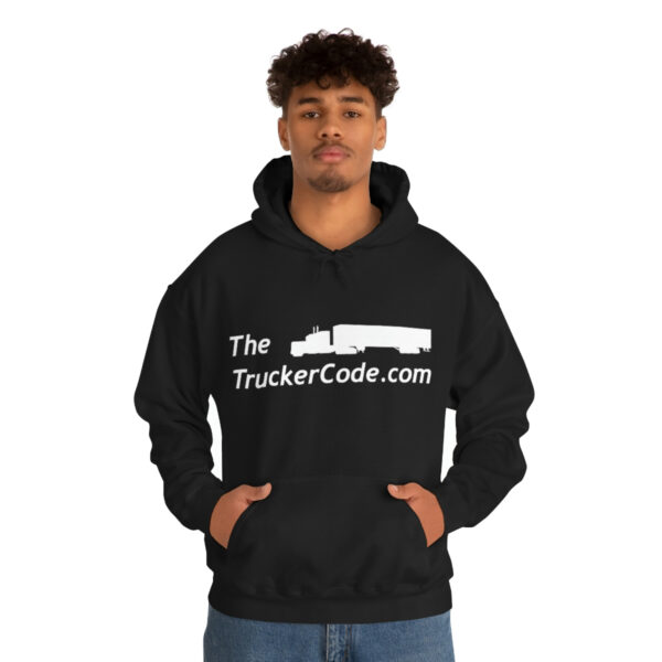 The Trucker Code - Unisex Heavy Blend™ Hooded Sweatshirt - Image 13