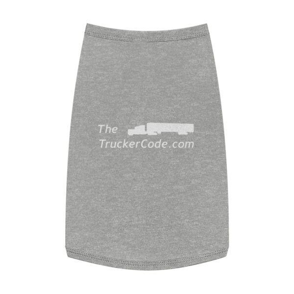 The Trucker Code - Pet Tank Top - Image 3