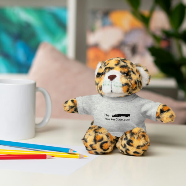 The Trucker Code - Stuffed Animals (Bear, Panda, Lion, Bunny, Jaguar or Sheep) with Tee - Image 12