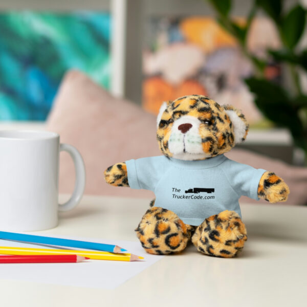 The Trucker Code - Stuffed Animals (Bear, Panda, Lion, Bunny, Jaguar or Sheep) with Tee - Image 48