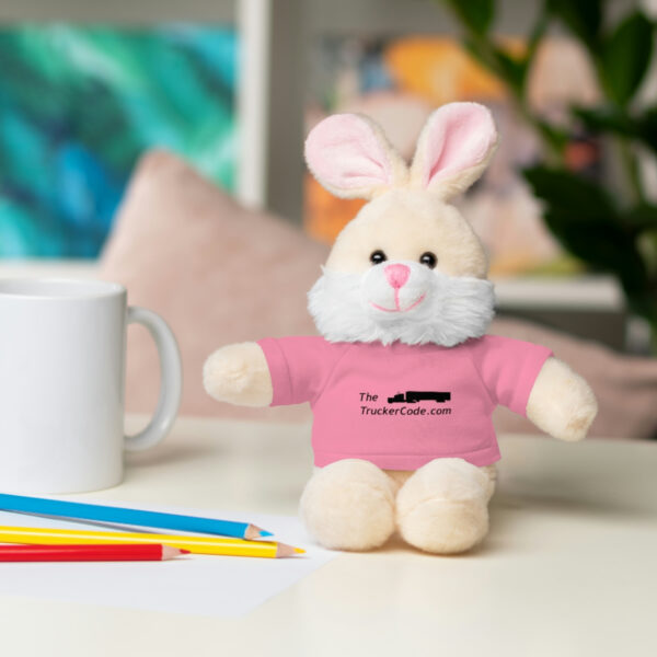 The Trucker Code - Stuffed Animals (Bear, Panda, Lion, Bunny, Jaguar or Sheep) with Tee - Image 60
